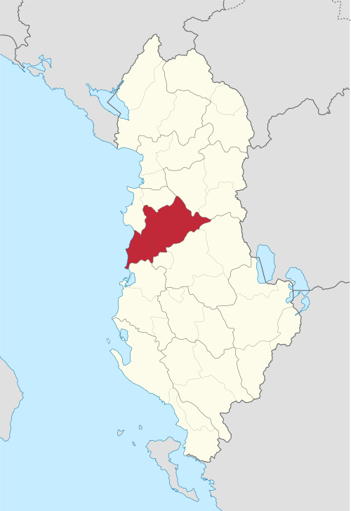 Tirana county Albanien